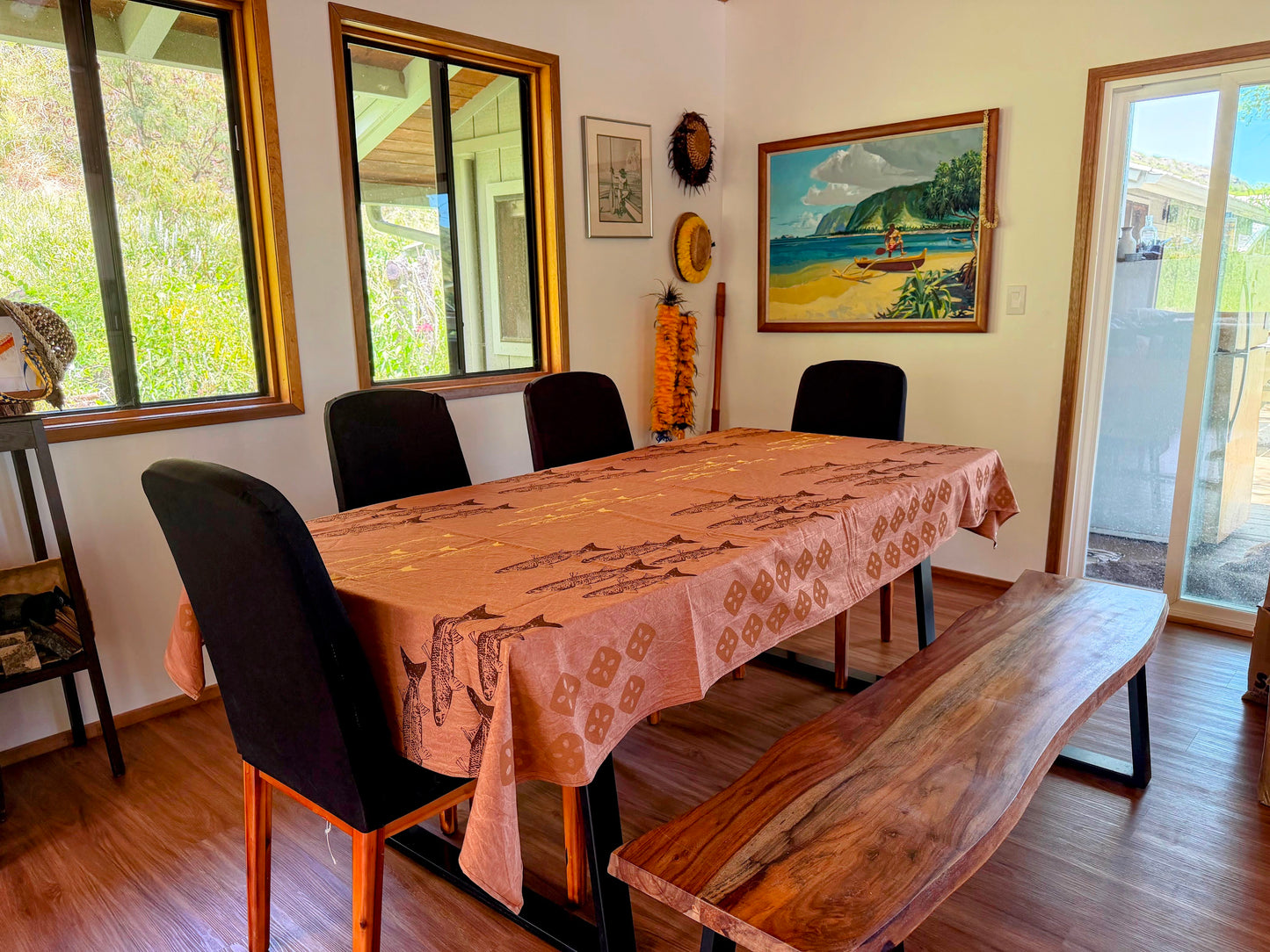 'Anae Holo Brown Tablecloth